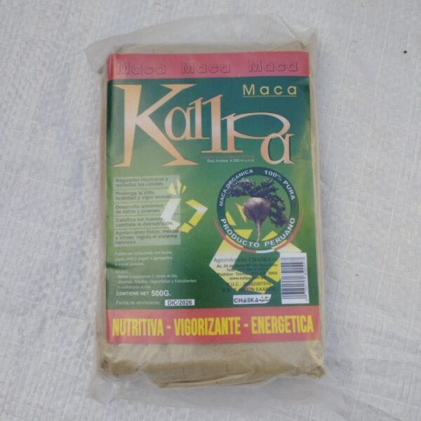 Maca en Polvo x 500gr - Kallpa - Imagen 1