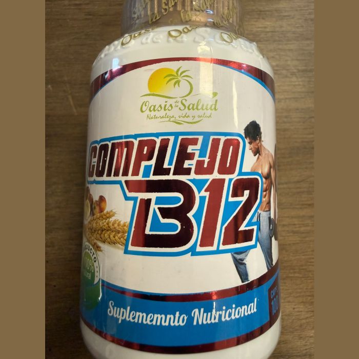 Complejo B12 x 100 cápsulas – Oasis de la Salud