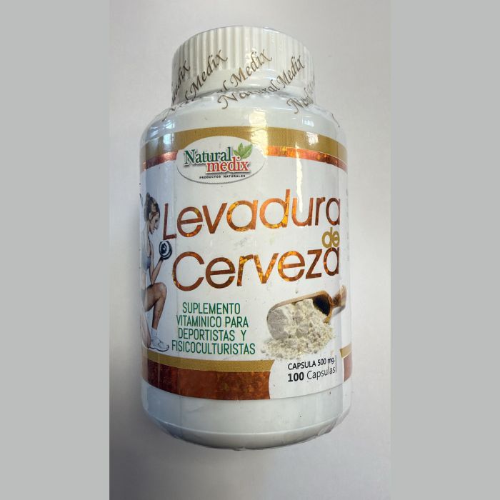 Levadura de Cerveza x 100 cápsulas de 500mg
